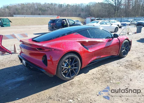 2025 Lotus Emira V6 z USA, uszkodzony, nr VIN SCCLEJAX0SHA10923